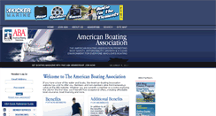 Desktop Screenshot of americanboating.org